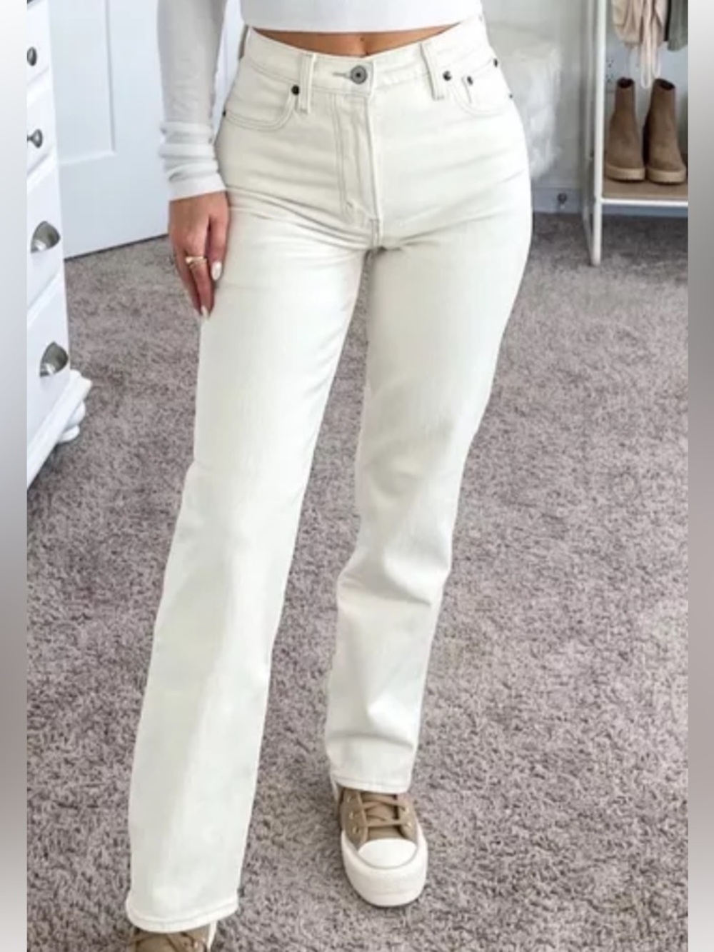 Abercrombie Curve Love Ultra High Rise 90s Straight Jeans